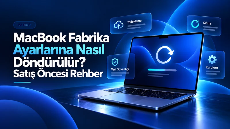 MacBook Fabrika Ayarlarına Nasıl Döndürülür? Satış Öncesi Rehber