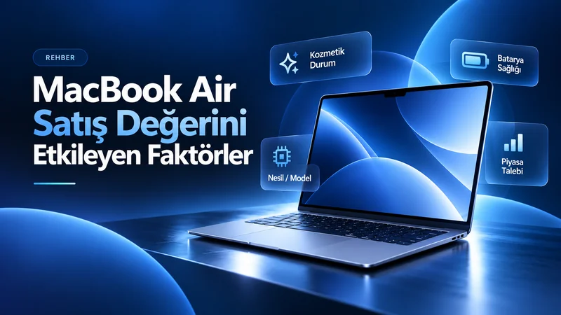 MacBook Air Satarken Değeri Etkileyen 4 Faktör