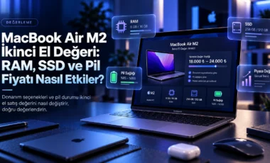 MacBook Air M2 ikinci el değeri ve satış fiyatını etkileyen faktörler