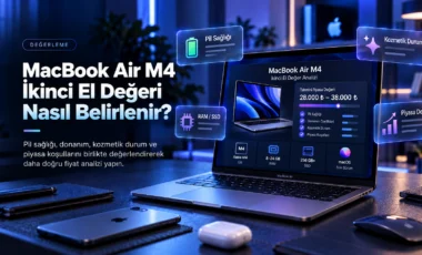 MacBook Air M4 ikinci el değeri ve satış fiyatını etkileyen faktörler
