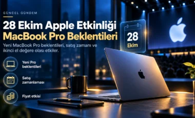 28 Ekim 2026 Apple etkinliği, yeni MacBook Pro beklentileri ve ikinci el satış zamanlaması